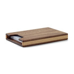 Business Card Case // Walnut + Beech