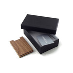 Business Card Case // Walnut + Beech