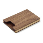 Business Card Case // Walnut + Beech