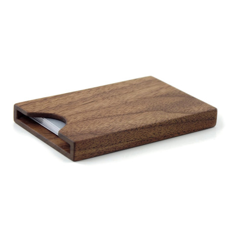 Business Card Case // Walnut