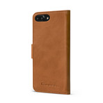 Wallet Case + Screen Protector // Brown (iPhone 7)