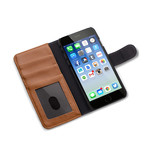 Wallet Case + Screen Protector // Brown (iPhone 7)