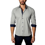 Button-Up Shirt // Heather Grey (S)