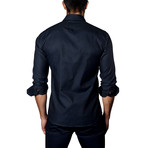 Jared Lang // Button-Up Shirt // Black (2XL)