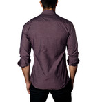 Button-Up Shirt // Maroon (2XL)