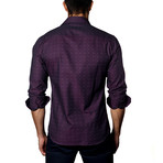 Jared Lang // Button-Up Shirt // Plum (2XL)