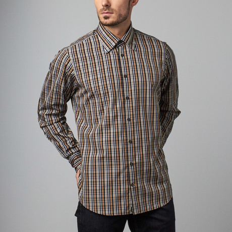 Stenger Sport Shirt // Brown (S)