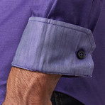 Robert Talbott // Wes Sport Shirt // Purple (M)