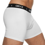 Boxer Brief // White (Small)