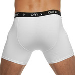 Boxer Brief // White (Small)