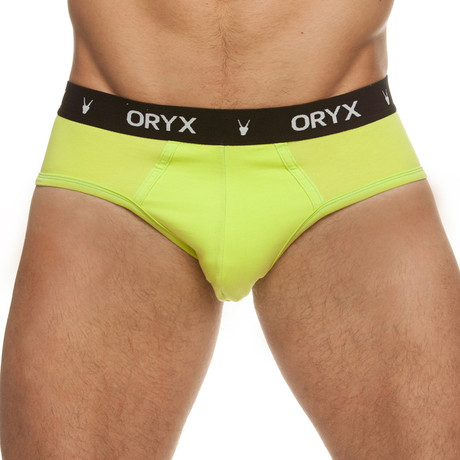 Blue Stitch Collection Brief // Lime (Small)