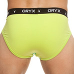 Blue Stitch Collection Brief // Lime (Small)