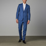 Via Roma // Classic Half-Canvas Suit // Elegant Blue Nailhead (US: 38R)