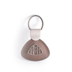 The Release Key Ring (Caviar White)