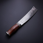 Handmade Damascus Steel Hunting Knife // Tanto