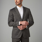 Paolo Lercara // Modern-Fit Suit // Charcoal Pindot (US: 34R)