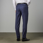 Paolo Lercara // Modern-Fit Suit // Blue Textured (US: 40S)