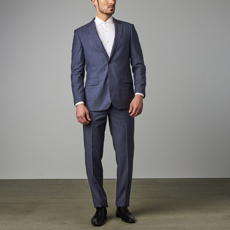 Modern-Fit Suit // Metallic Blue (US: 36S)