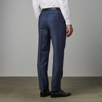 Modern-Fit Suit // Blue Herringbone (US: 40R)