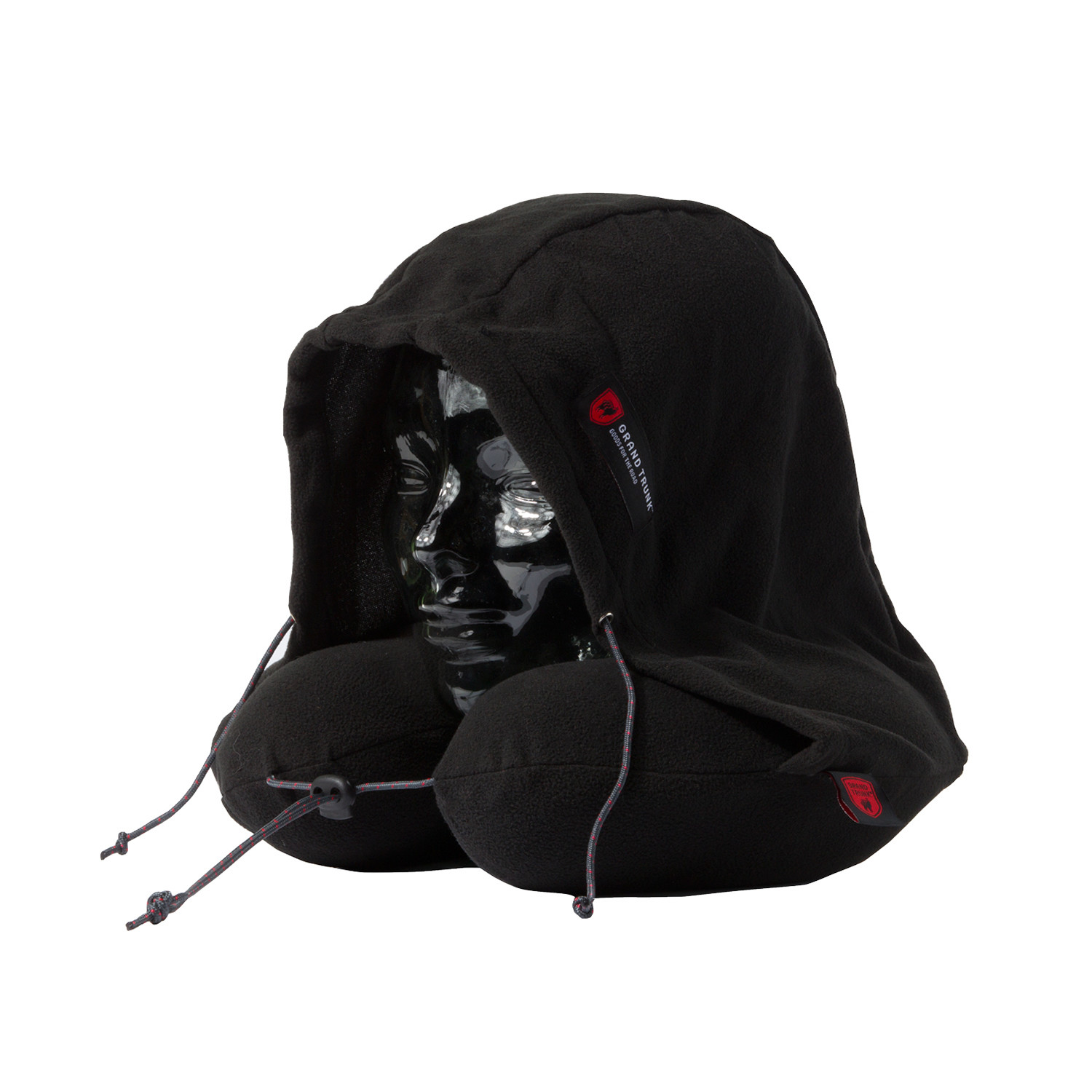 travel pillow with hood