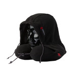 Hooded Travel Pillow (Black)