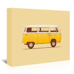 Yellow Van (16"W x 20"H x 1.5"D)