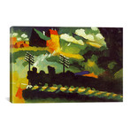 Murnau View With Railway And Castle (26"W x 18"H x 0.75"D)