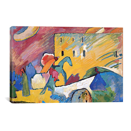 Improvisation 3 // Wassily Kandinsky (18"W x 12"H x 0.75"D)