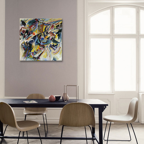 Improvisation Klamm (18"W x 18"H x 0.75"D)