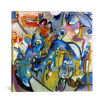 All Saints Day II // Wassily Kandinsky (12"W x 12"H x 0.75"D)