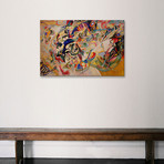 Composition VII // Wassily Kandinsky (18"W x 12"H x 0.75"D)