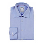 Contemporary Button-Down Shirt // Blue (US: 16.5R)