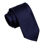 Pebbled Tie // Navy