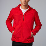 Baubax Windbreaker // Male // Red (XS)
