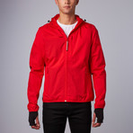 Baubax Windbreaker // Male // Red (XS)