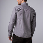 Platinum Microcheck Shirt // Gray (XL)