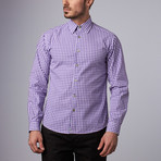 Greenwich Gingham Shirt // Purple (M)