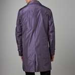 Water Repellent Long Coat // Slate (L)