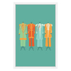 Bright Uniforms (16"W x 24"H x 1.5"D)