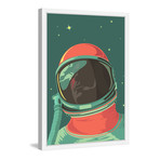 Red Astronaut (16"W x 24"H x 1.5"D)