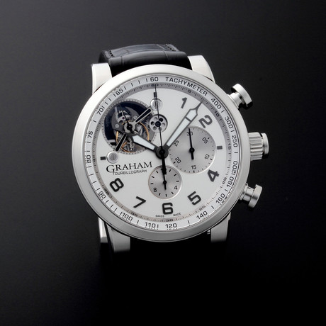 Graham Silverstone Tourbillon Chronograph Automatic // 2TSASW02A // TM1082 // Unworn