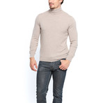 Adem Turtle Neck Sweater // Sand Beige (XL)