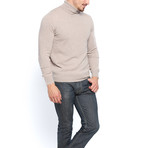 Adem Turtle Neck Sweater // Sand Beige (M)