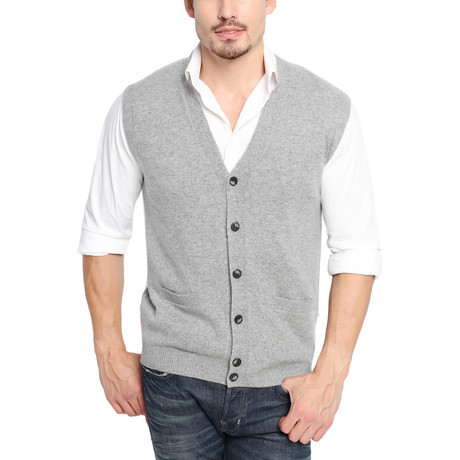 Jan Vest // Medium Grey Melange (S)