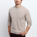 Adem Crew Neck Sweater // Sand Beige (XL)