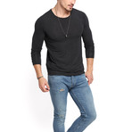 Versatile Round Neck Sweater // Anthracite (S)