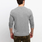 Adem Crew Neck Sweater // Medium Grey Melange (M)