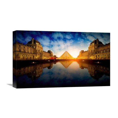 Le Louvre (16"W x 9.8"H x 1.5"D)