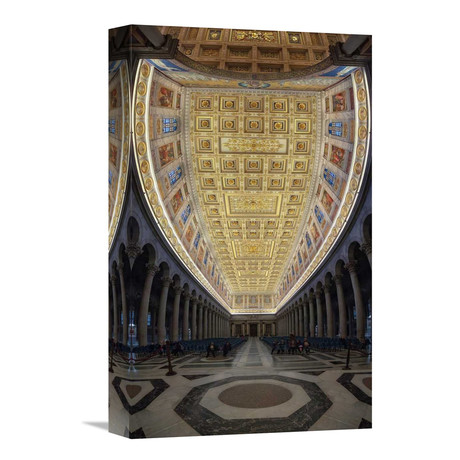 Basilica San Paolo Fuori Le Mura, Roma (9.8"W x 16"H x 1.5"D)