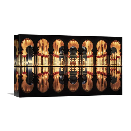 Reflections In The Mosque (16"W x 9.6"H x 1.5"D)